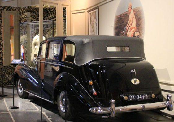 Queen Juliana exhibition Amsterdam Netherlands car