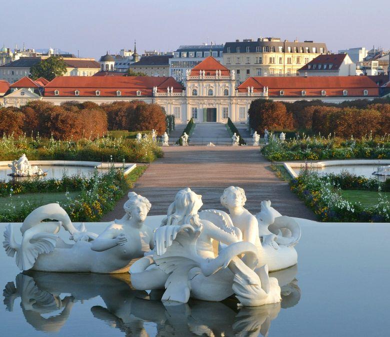 Belvedere Palace Vienna Austria