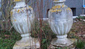 Vases at Harburg Castle