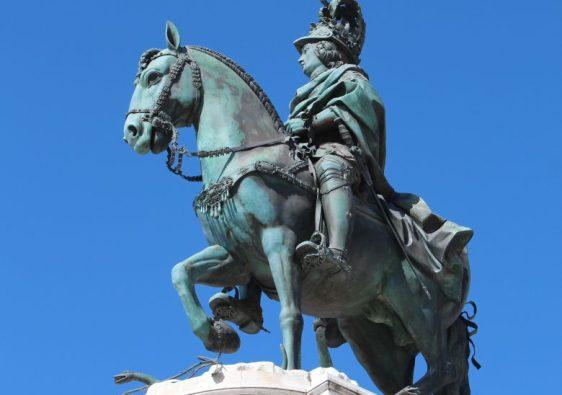 King José I statue in Lisbon